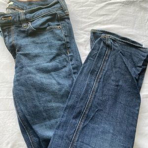 28S J.Crew Skinny Jeans Dark Wash 19023 Stretch
